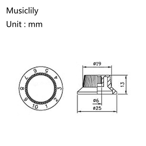 Musiclily MX1733AW-2MX1734AW фото 4